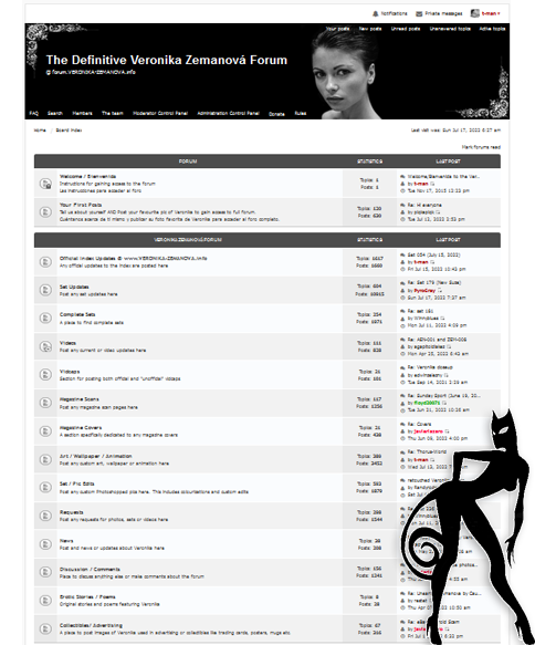 forum section screenshot